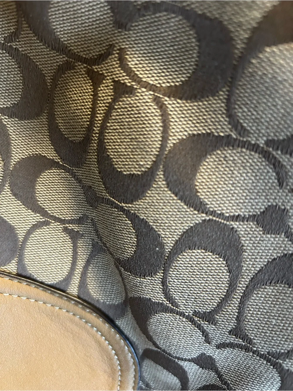 Vintage Coach Soho Signature Buckle Tote Bag-F13841 Y2K